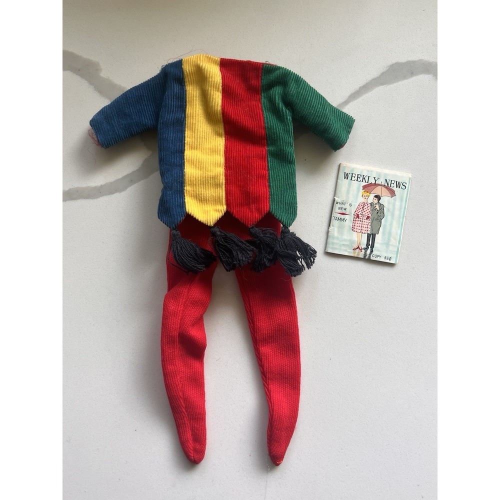 Vintage 1960's Ideal Tammy Pizza Party Outfit #9115-7 TLC